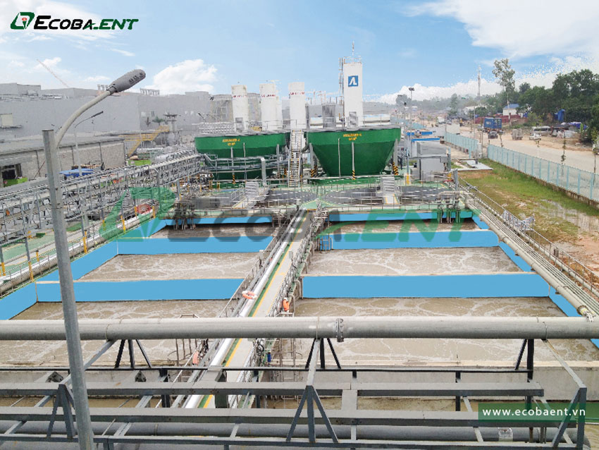 Hệ thống xử lý nước thải tại Nhà máy Samsung Thái Nguyên