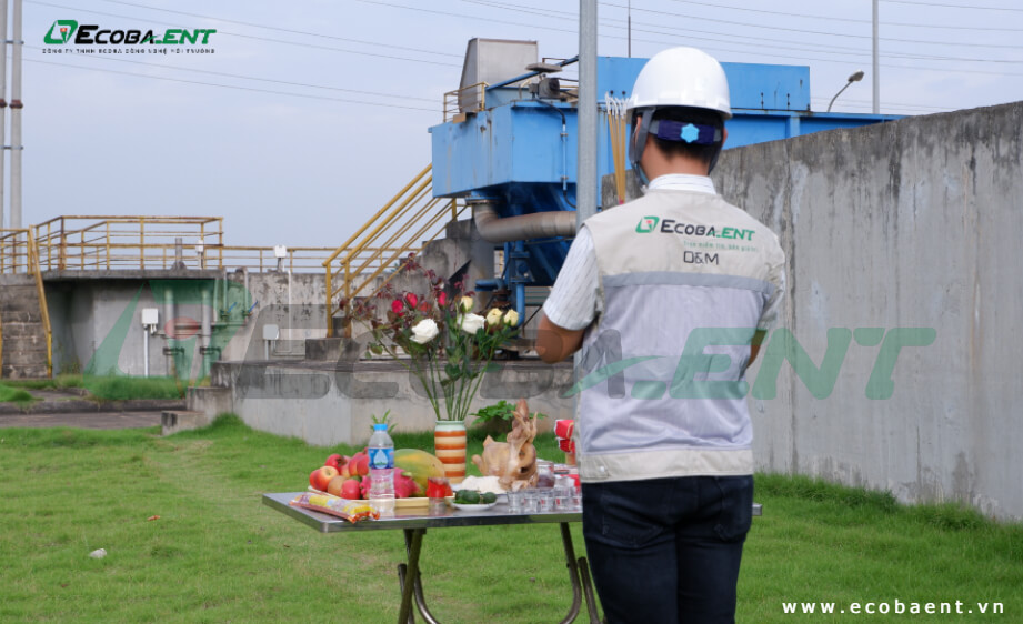 Ecoba ENT làm lễ khởi công xây dựng nhà máy xử lý nước thải KCN Thuận Thành II