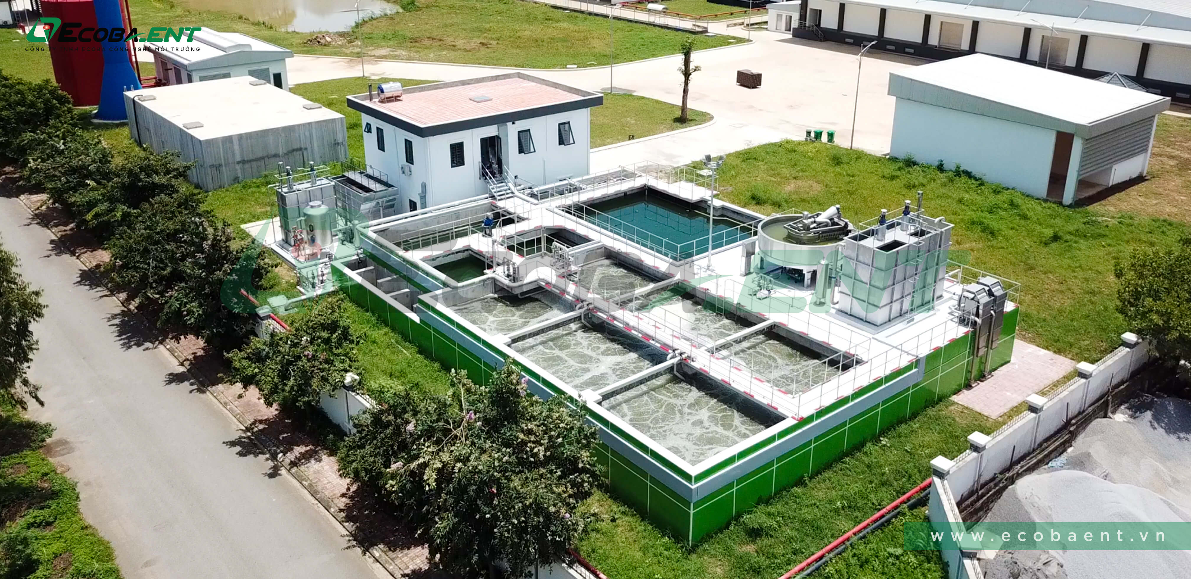 Trạm xử lý nước thải nhà máy giết mổ heo C.P Phú Nghĩa