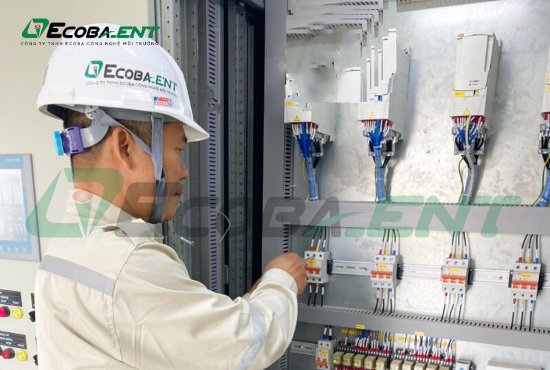 Kiểm tra định kỳ nhà máy xử lý nước thải Vinhomes Smart City
