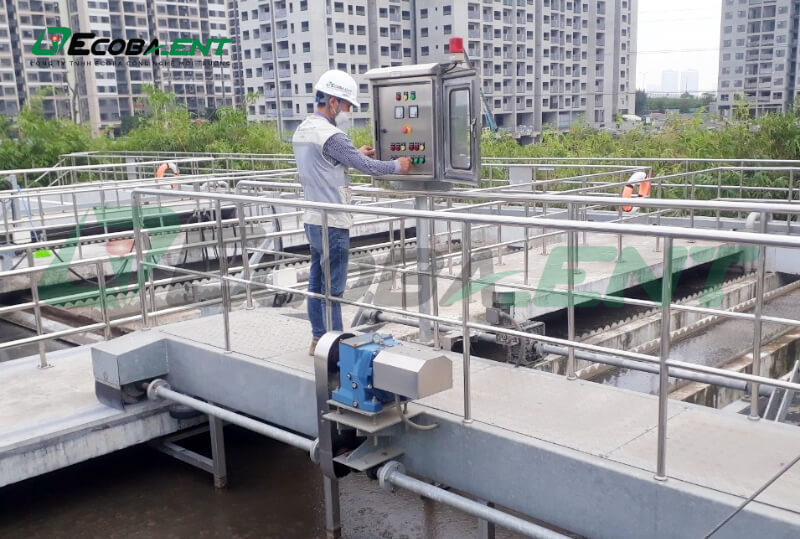 Kiểm tra định kỳ nhà máy xử lý nước thải Vinhomes Smart City