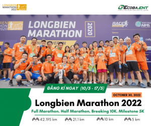 Ecoba ENT phát động giải chạy Marathon Long Biên 2022 