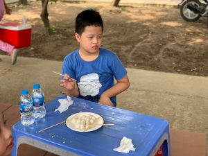 Giây phút tận hưởng chiến lợi phẩm