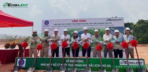 Khởi công nhà máy XLNT Phú Hà phân khu bắc 1