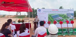 Khởi công nhà máy XLNT Phú Hà phân khu bắc 3