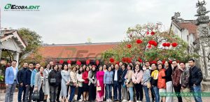CBNV Ecoba ENT vãn cảnh chùa đầu năm