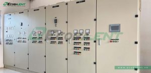 Hệ thống tủ điện tại nhà máy nước sạch KCN Nam Sơn