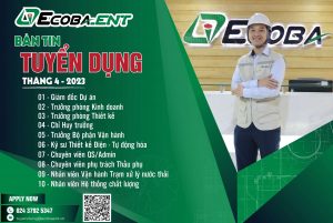 Ecoba ENT tuyển dụng tháng 3