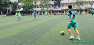 Ecoba ENT giao hữu bóng đá 3