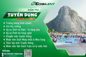Ecoba ENT tuyển dụng tháng 6