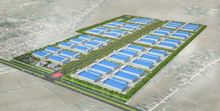 Phối cảnh CCN Khánh Lợi