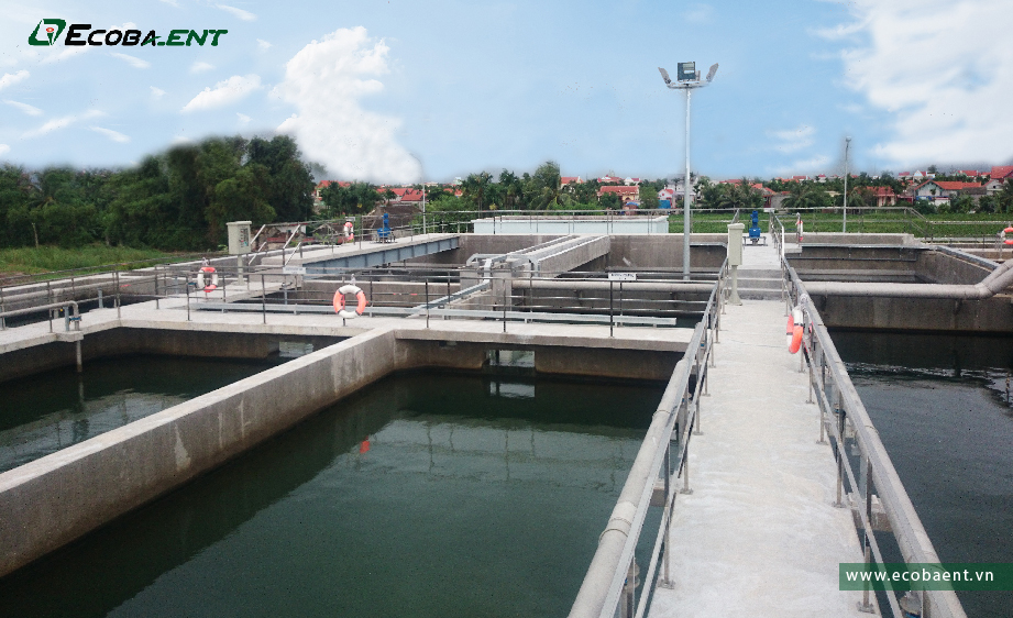 The centralized wastewater treatment plant for VSIP Hai Phong Industrial Park
