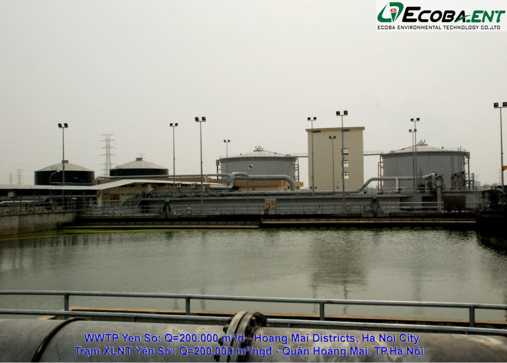 Nhà máy xử lý nước thải Yên Sở