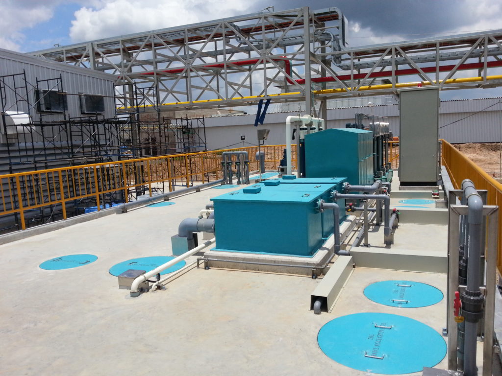 The wastewater treatment plant for Lixil Factory