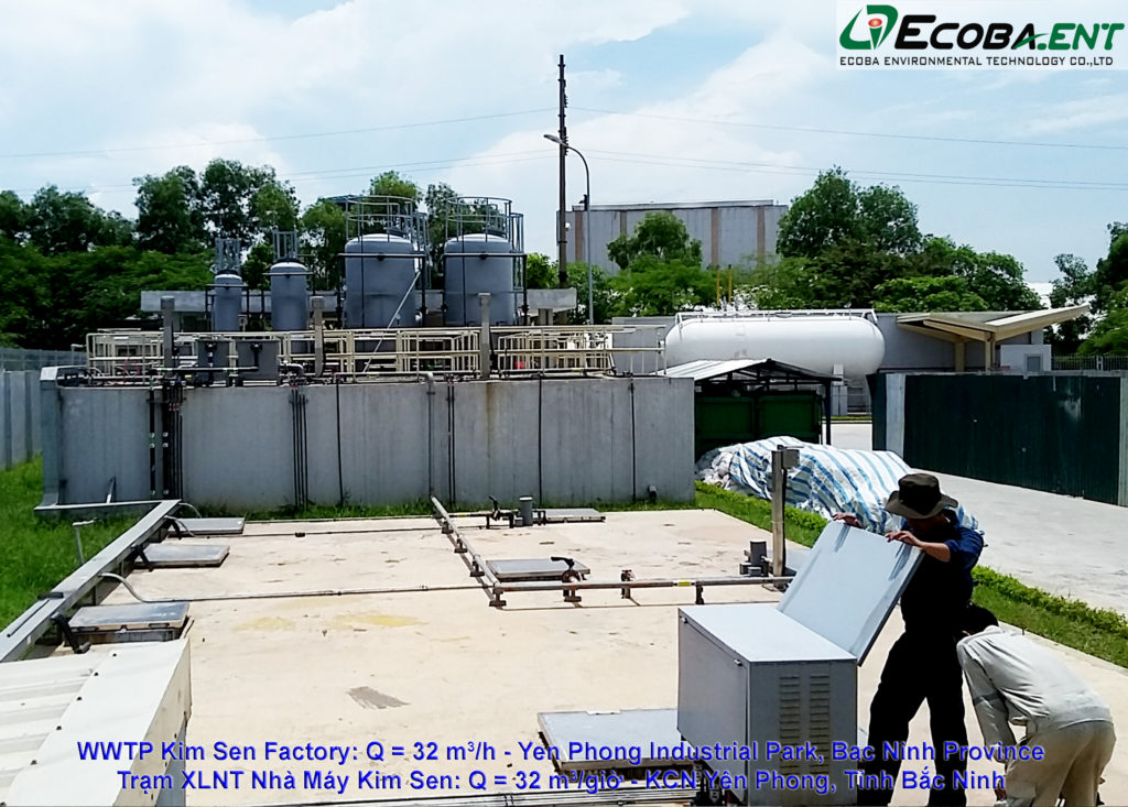 Trạm xử lý Nước thải sản xuất & công nghiệp nhôm Kim Sen