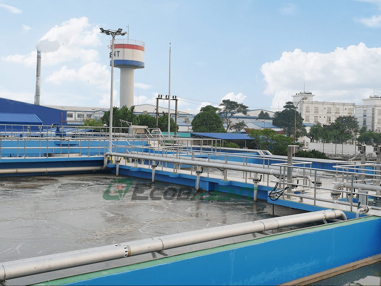 Nhà máy xử lý nước thải KCN Nam Sách