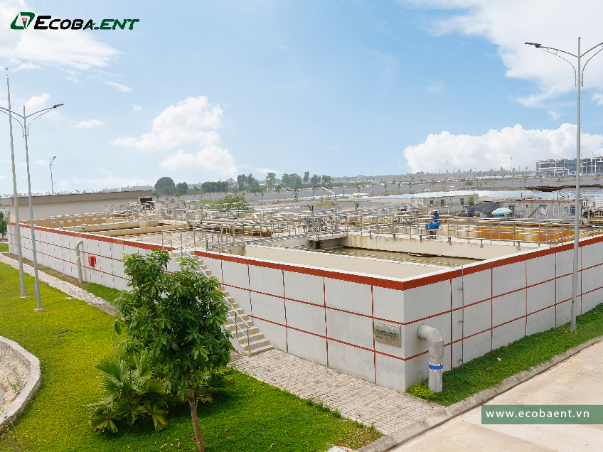 The centralized wastewater treatment plant for Dong Van IV Industrial Plant - Phase 1