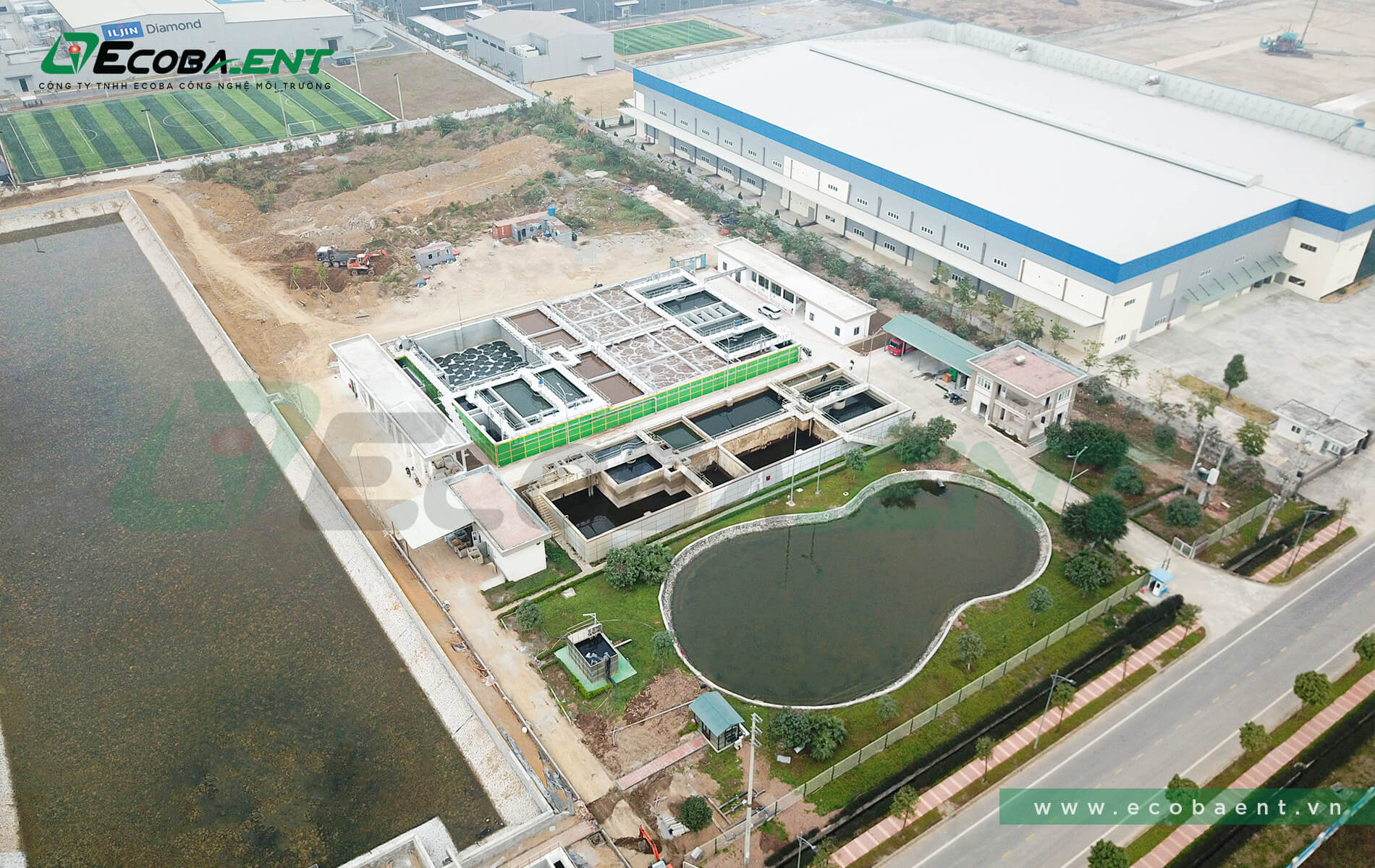 Nhà máy xử lý nước thải KCN ĐỒNG VĂN IV