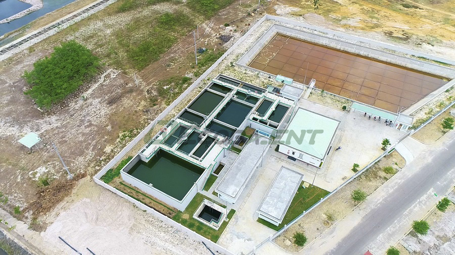 The centralized wastewater treatment plant for Tam Thang 2 Industrial park