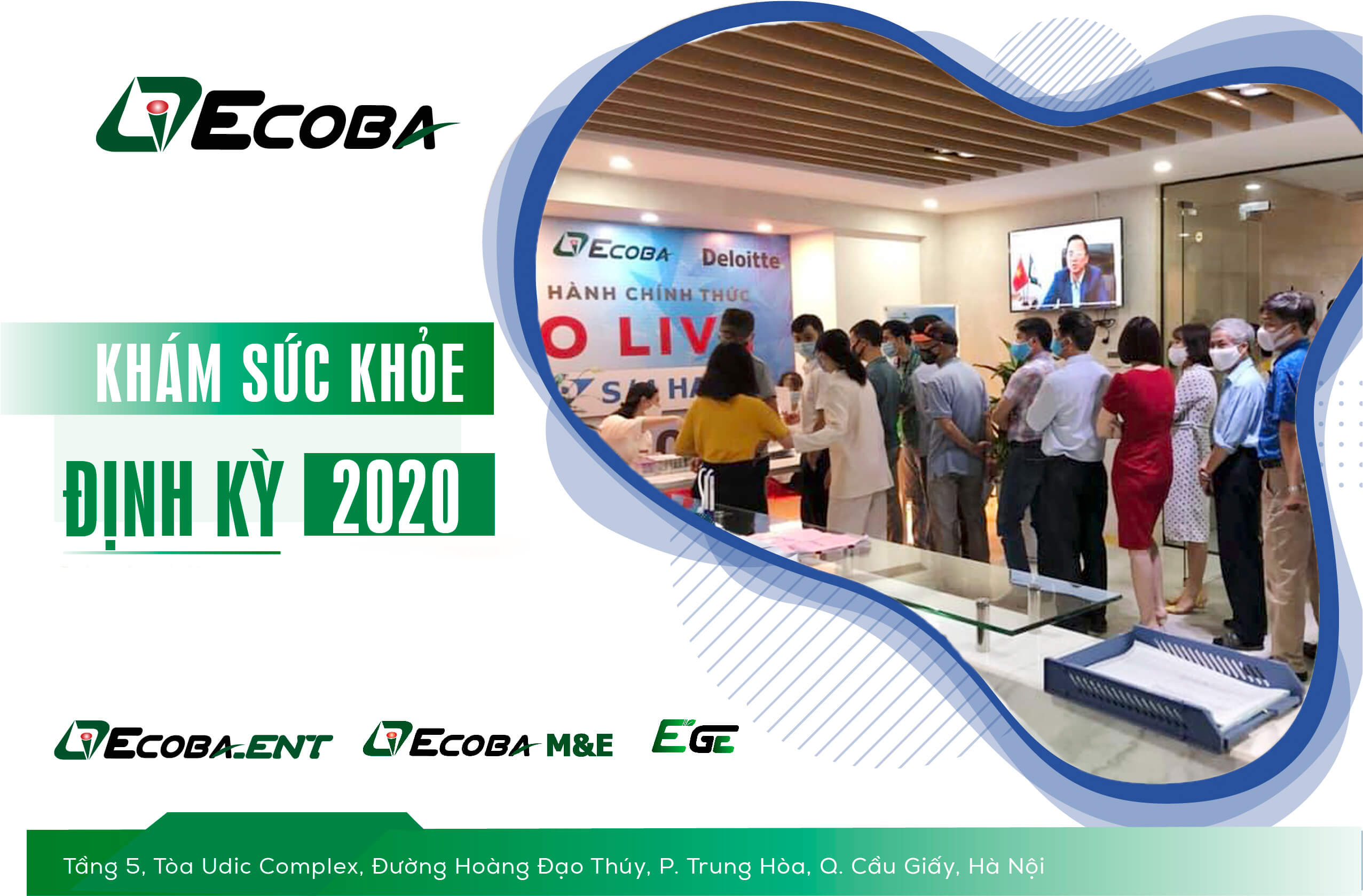Khám sức khỏe định kỳ là hoạt động hàng năm của Ecoba