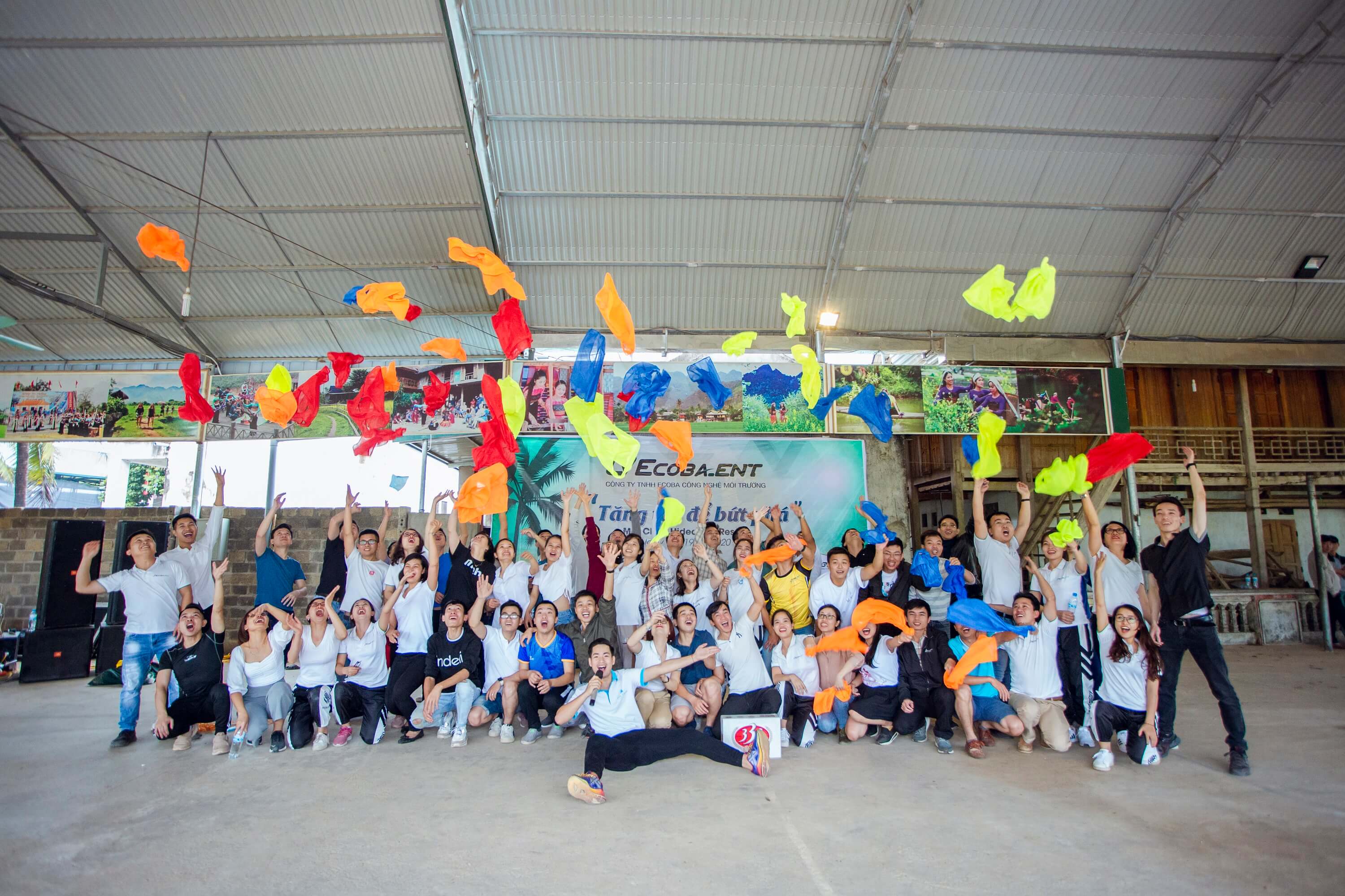 chường trình teambuilding được gia đình Ecoba ENT hào hứng tham gia