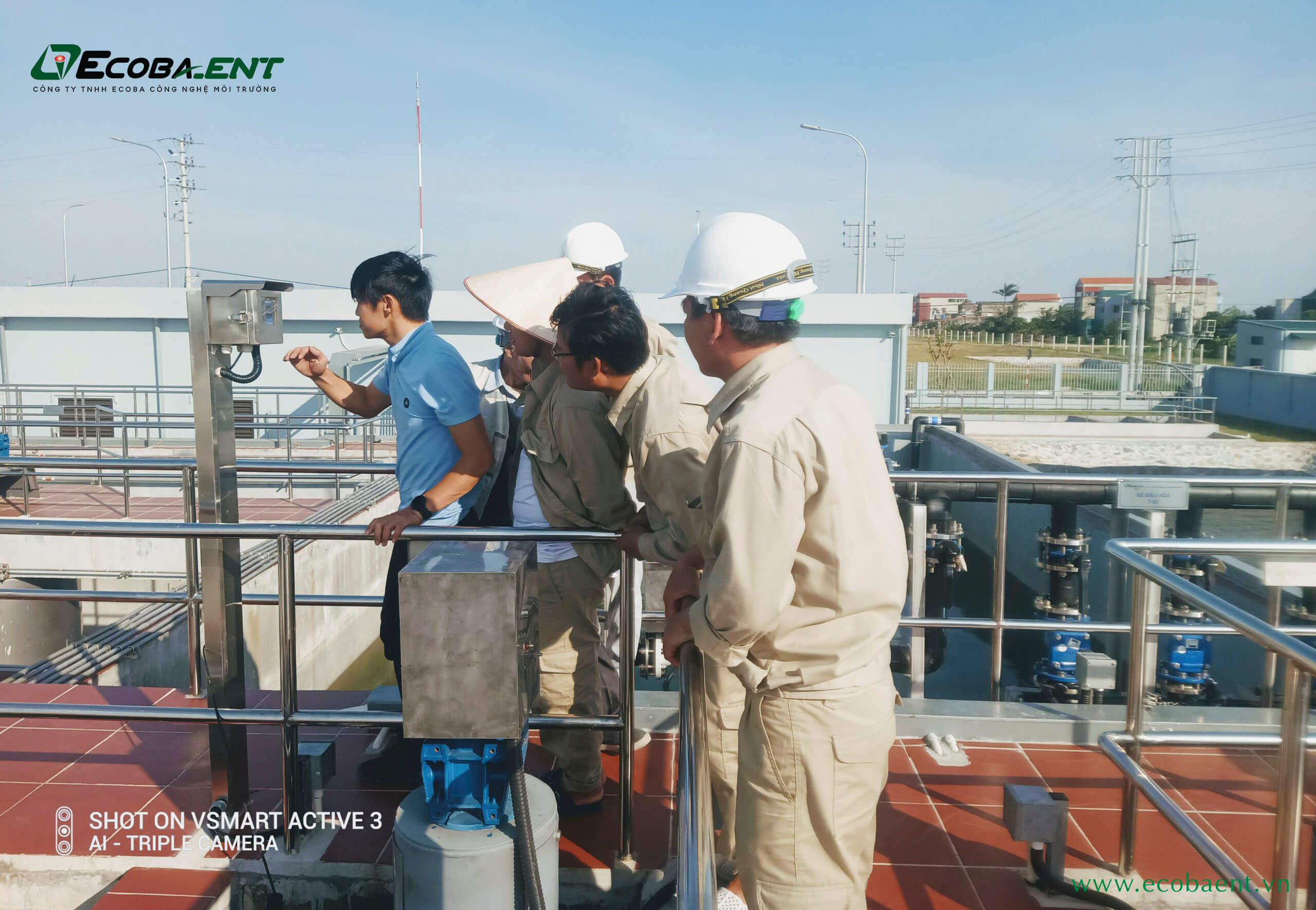 Đào tạo vận hành, bảo trì, bảo dưỡng thiết bị tại trạm XLNT CCN Khánh Thượng 3