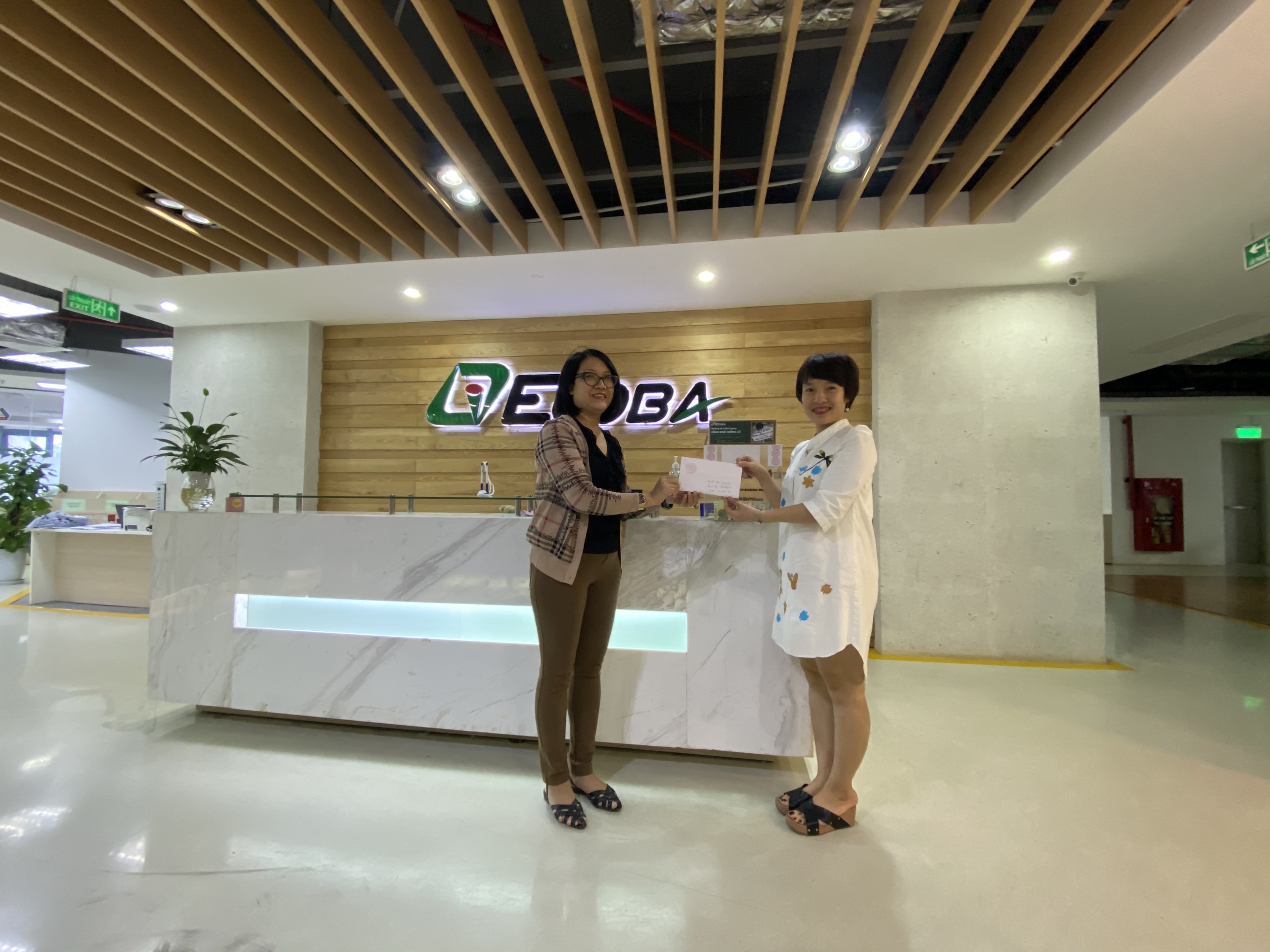 Ecoba ENT góp quỹ vào nhà chống lũ