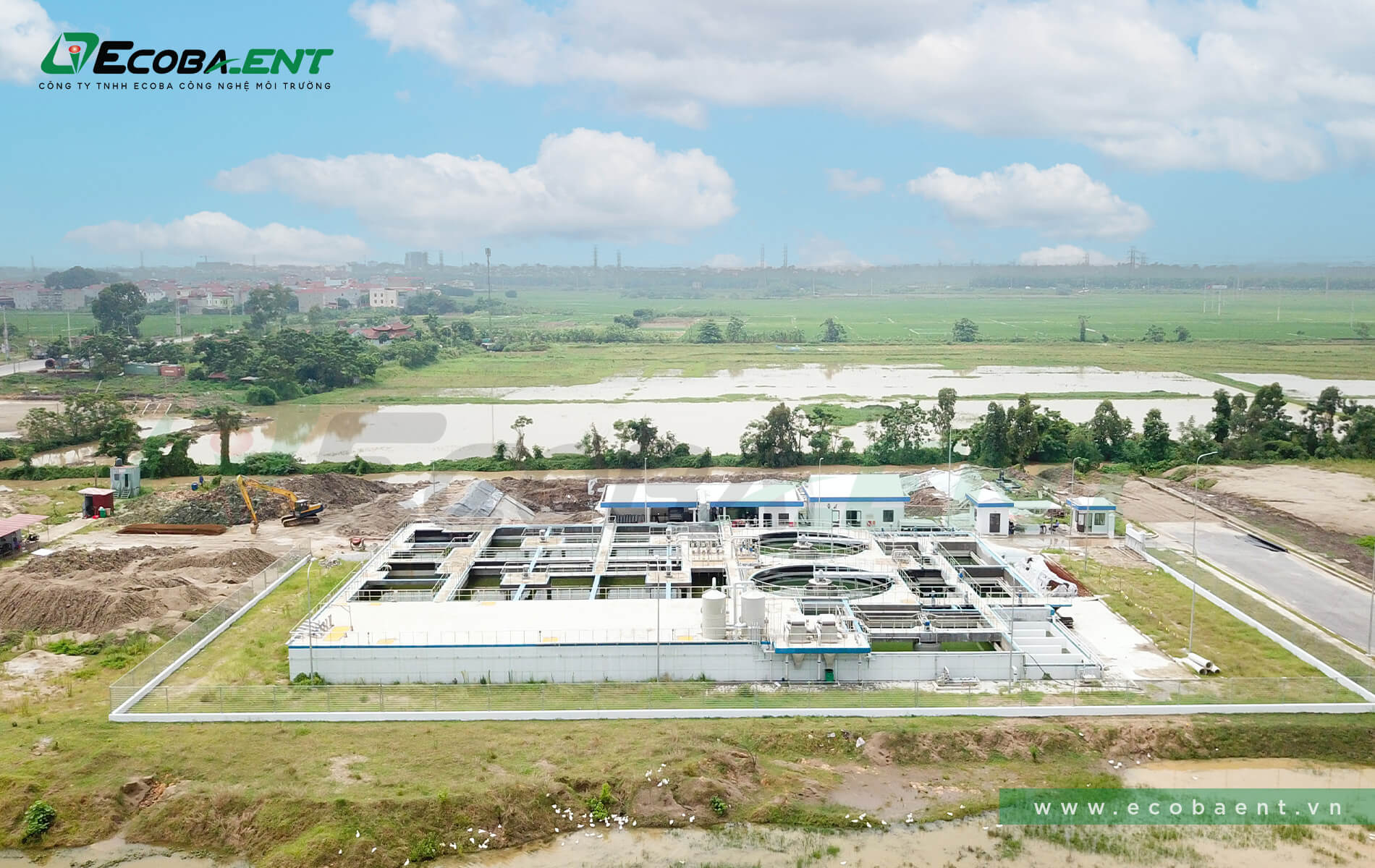 Trạm xử lý nước thải KCN Vsip Bắc Ninh II