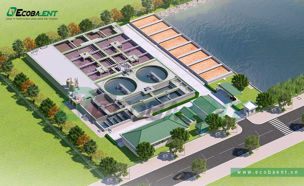Wastewater treatment plant for VSIP Bac Ninh Industrial park