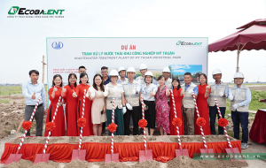 Khởi công nhà máy xử lý nước thải KCN Mỹ Thuận
