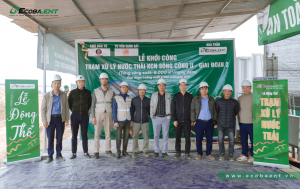 Khởi công dự án trạm xử lý nước thải KCN Sông Công II – Giai đoạn 2