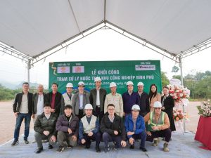 Ecoba ENT khởi công Trạm xử lý nước thải KCN Bình Phú