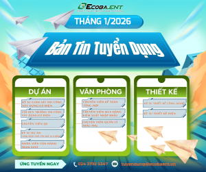 Bản tin Tuyển dụng Tháng 1/2026