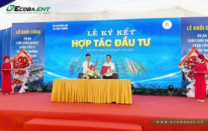 Ecoba ENT ký kết hợp tác với Công ty Cổ phần Đầu tư Xây dựng Hạ tầng Á Châu
