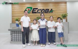 Ecoba ENT khen thưởng con em CBNV đạt thành tích xuất sắc trong học tập năm học 2025 – 2026