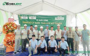 Ecoba ENT khởi công Nhà máy xử lý nước thải CCN Mỹ Thuận