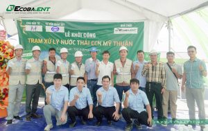 Ecoba ENT khởi công Nhà máy xử lý nước thải CCN Mỹ Thuận